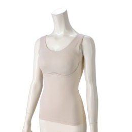 ゆきねえ 365綿混モアらくコンフォートブラキャミ