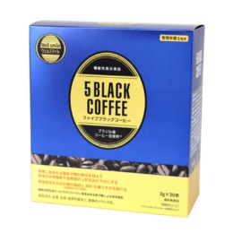 機能性表示食品 5ブラックコーヒー  30本