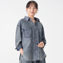Provador スーパーライトシアーデニムシャツ