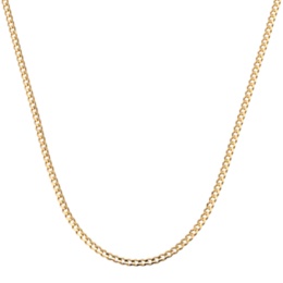 マエストロ 18KYG 8面カットシングルキヘイ チェーンネックレス