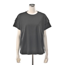 Anne Coquine ギザコットンデザインTシャツ