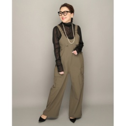  Anne Coquine 大人カーゴモチーフオールインワン