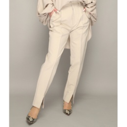 Anne Coquine センタースリット美脚ストレッチパンツ