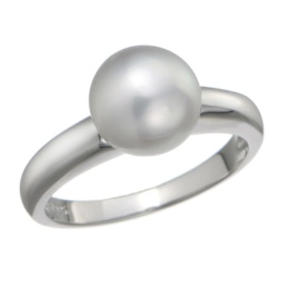 越田雅哉 アコヤ真珠ナチュラルカラー 8mm珠 リング