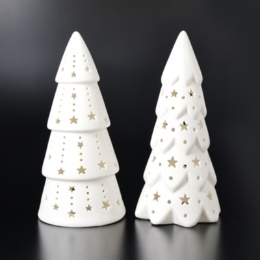 ルミーダ（Lumida） LUMIDA LED セラミックツリー2種セット 自動オンオフタイマー付