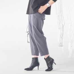 ModdedAnce 裾ダーツソフトバレルパンツ