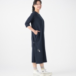 PERSONS エンブロイダリーコクーンワンピース