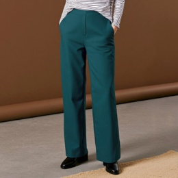 Provador 暖か裏深起毛ハイテンションワイドパンツ