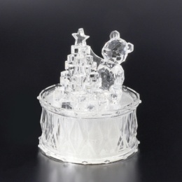 ルミーダ（Lumida） LUMIDA LED アクリルテディベア&クリスマスツリーオンドラム