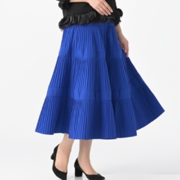 Remite 三段ティアードプリーツスカート