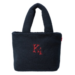 KiKKi モコモコ刺繍入りトートBAG