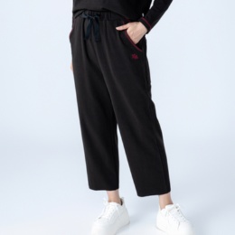 KidsAngel リラックスハーフミラノワイドパンツ