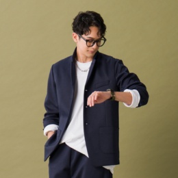 Lucca Uomo alla moda ジャケット ネット限定カラー