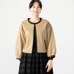 インベルナーレ ラムレザーパイピングジャケット