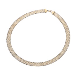 UNOAERRE by 滝野順 18KYG レーシー オメガネックレス