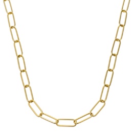 UNOAERRE 18K ソフィーチェ ペーパークリップ ネックレス