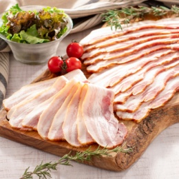 北海道シマチク 豚バラベーコンスライス 燻製 3パック