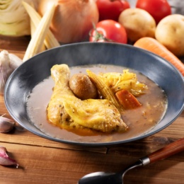 北海道シマチク 20種のスパイス スープカレー チキンレッグ4p