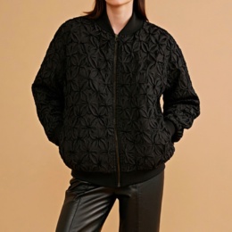 Provador テープ刺繍レースブルゾン