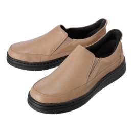 ドルチェ 山羊革袋縫い&オパンケのモカスリッポンシューズ