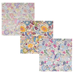 IM リバティプリント 大判ハンカチ3枚セット ネット限定