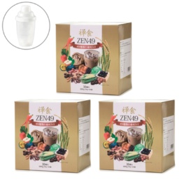 ZEN49ダイエット禅食 お得な3箱セット シェイカー付