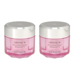イザノックス（ISA KNOX） イザノックスクリスタルWオールインワンクリームアドバンストIV2個セット