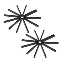 umbra ファンフェア トリベット 2個セット ブラック