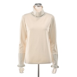  &LOVE 大人上品なキラキララメニットプルオーバー