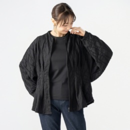 Abanicos エンブロイダリージャカ-ド 羽織りシャツ