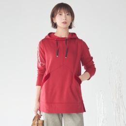 day to day 裏シャギーフード付あったかチュニック