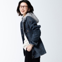 Provador フーデットデニムジャケット