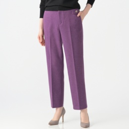 DoCLASSE ウールタッチニードル・テーパード／69cm