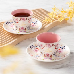 ゴディバ 25年カップ&ソーサー 2個セット