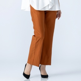 ユラックス 選べる股下切替美ラインソフトワイド3Dパンツ