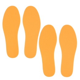 袋縫い柔らかソール用サイズ調整用クッション2セット