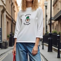 DECOY VOYAGE ボトルネック ラグランTシャツ