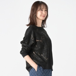 ModdedAnce 異素材カーブ切替プルオーバー