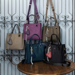 FIRANO 撥水軽量ナイロン2wayハンドバッグ