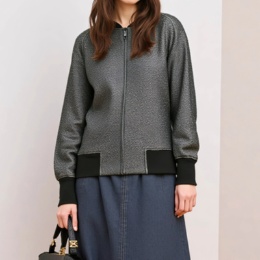 Provador 甘編みループ裏毛ブルゾン