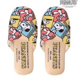 PEANUTS75周年 スリッパ ヴィンテージスヌーピー