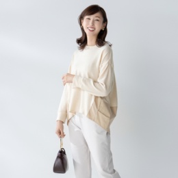 day to day 立体バックテールデザインプルオーバー