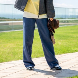 GRC ウール混ペインターパンツ