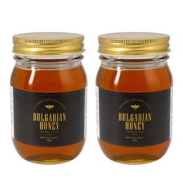 保阪流 ブルガリアンハニー 1kg[500ｇ×2本]