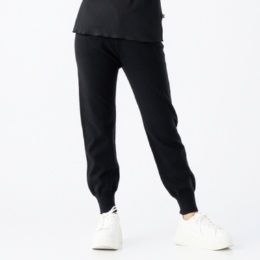 KidsAngel リラックスニットテーパードパンツ