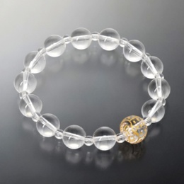 幸せのふくろう水晶サークルブレス