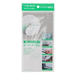 AUG 水をたっぷり吸うセルロースふきん