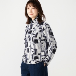 SPECCHIO パワーネット2枚重ねトップス