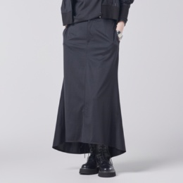 MASAGO ウーブンライクジャージロングスカート