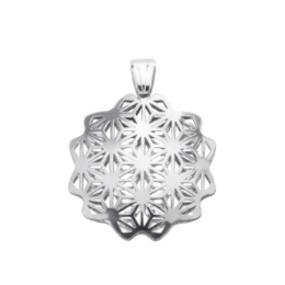 純プラチナ しだれ桜 リバーシブル ペンダントヘッド